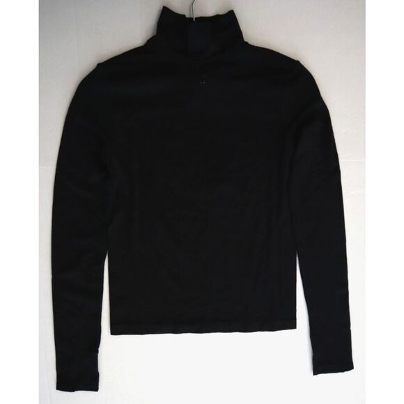 Athleta 853964-04 Women's Sz XS Black Ascent Seamless Turtleneck L/S Top - Picture 9 of 10